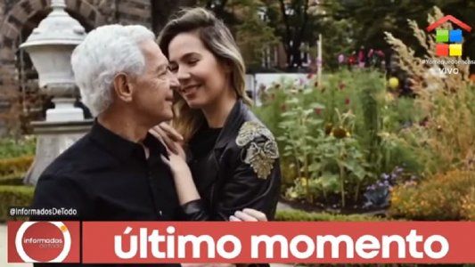 Elina Fernández se refirió a la versión de que estaría esperando un hijo con Eduardo Costantini