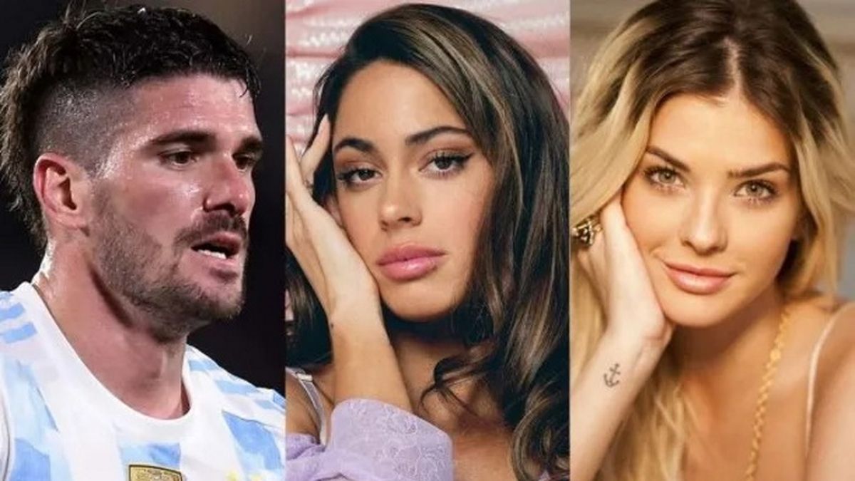 Rodrigo De Paul, Tini Stoessel y la China Su&aacute;rez.&nbsp;