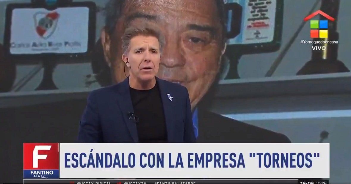 La bronca de Fantino con Torneos por sacar del documental de Fútbol de Primera a Carlos Ávila