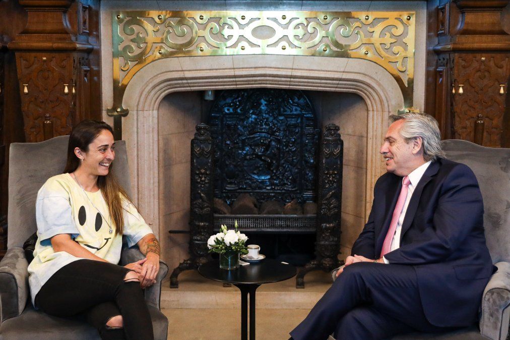 Macarena Sánchez se reunió con Alberto Fernández y asumirá como responsable del Instituto Nacional de Juventud