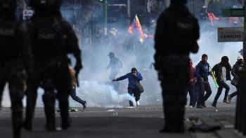 La Paz, capital de Bolivia, bloqueada por los partidarios del MAS de Evo Morales. (foto: Reuters) La Paz, capital de Bolivia, bloqueada por los partidarios del MAS de Evo Morales. (foto: Reuters)