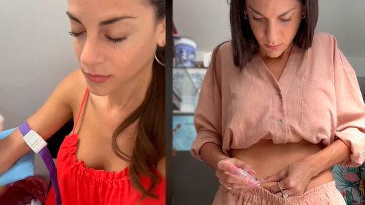 Emily Lucius mostró cómo fue el doloroso proceso que atravesó para congelar óvulos