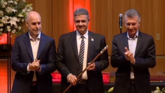 Jorge Macri le tomó juramento a sus ministros luego de recibir el traspaso de mando de la Ciudad