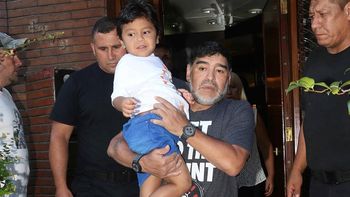 Se filtró audio con dura autocrítica de Maradona por no ver a su hijo Dieguito