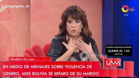 Andrea Taboada reveló que sufrió violencia de género con una ex pareja: Me agarró del cuello