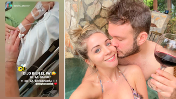 Esposa de Edwin Storrer paró en el hospital a un día de su boda