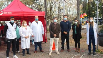 Cruz Roja aporta en la campaña de testeos de la Provincia de Buenos Aires