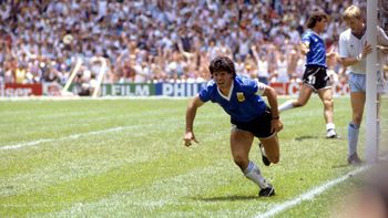 El Obelisco y el homenaje a Diego Maradona