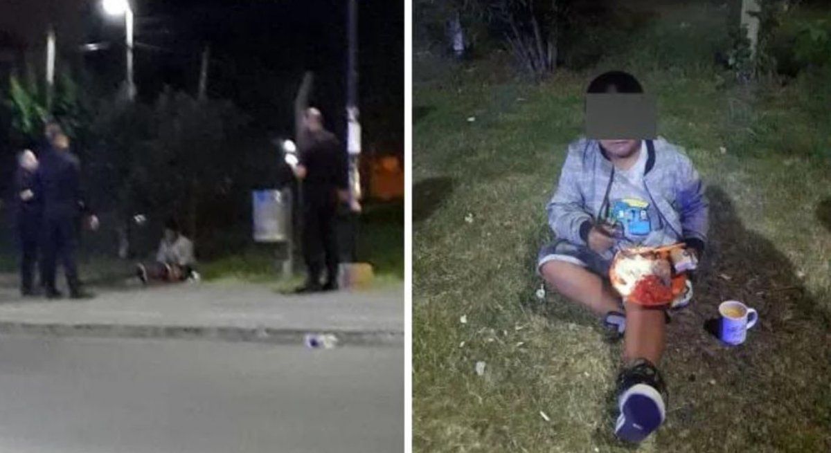 El tío de 18 años se enteró de que su sobrino había sido abandonado por las redes sociales (Foto: captura de TV).