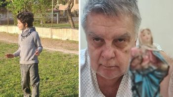 La emoción de Luis Ventura al ver a su hijo jugando con la Pachamama