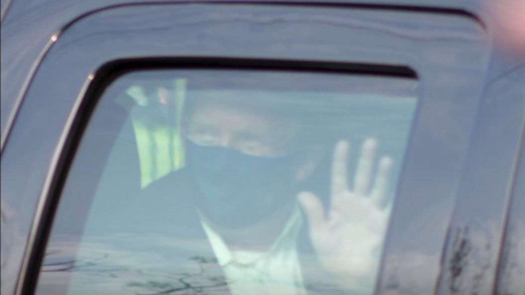 Trump anunció que será dado de alta esta tarde y que seguirá su reposo en la Casa Blanca