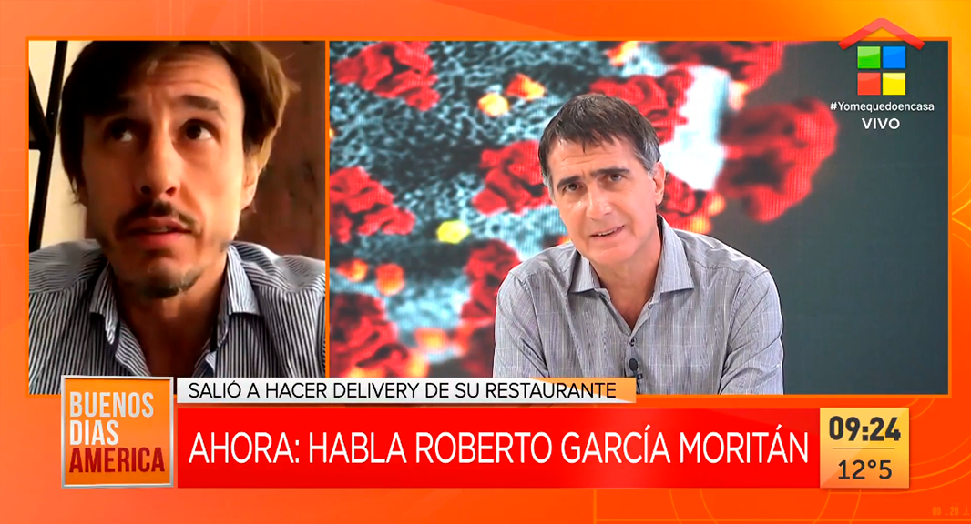 El esposo de Pampita, Roberto García Moritán, hace delivery: ¡Tengo 100 empleados!