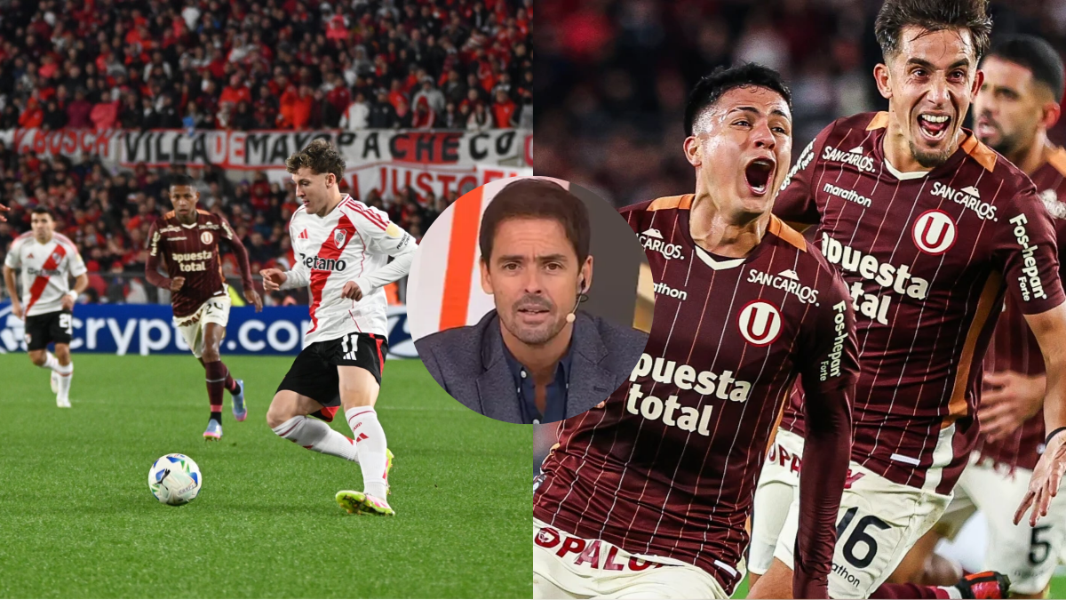 El escandaloso relato de Closs en el empate entre River y Universitario que se hizo viral