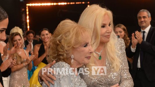 Martín Fierro de Televisión 2025: las lágrimas de Mirtha Legrand y el emotivo abrazo con Susana Giménez
