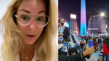 Argentina Campeón: fuerte crítica de Yanina Latorre por el festejo en el Obelisco