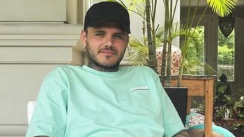 Mauro Icardi saludó a Valentino López por el cumpleaños con un particular mensaje y foto