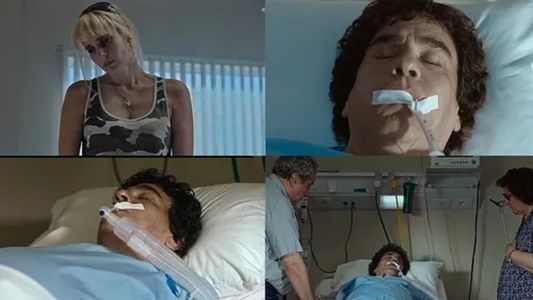 Sueño Bendito: la foto real de Diego Maradona internado