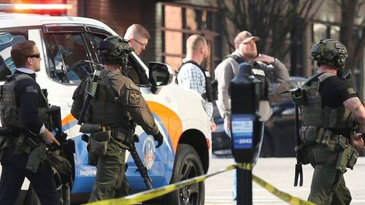Video | Un tiroteo en un banco de EE.UU. dejó 4 muertos y al menos 8 heridos