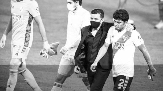 Rompele el tobillo: El picante mensaje de Gallardo al Sicario Rojas, luego del empate en el Superclásico