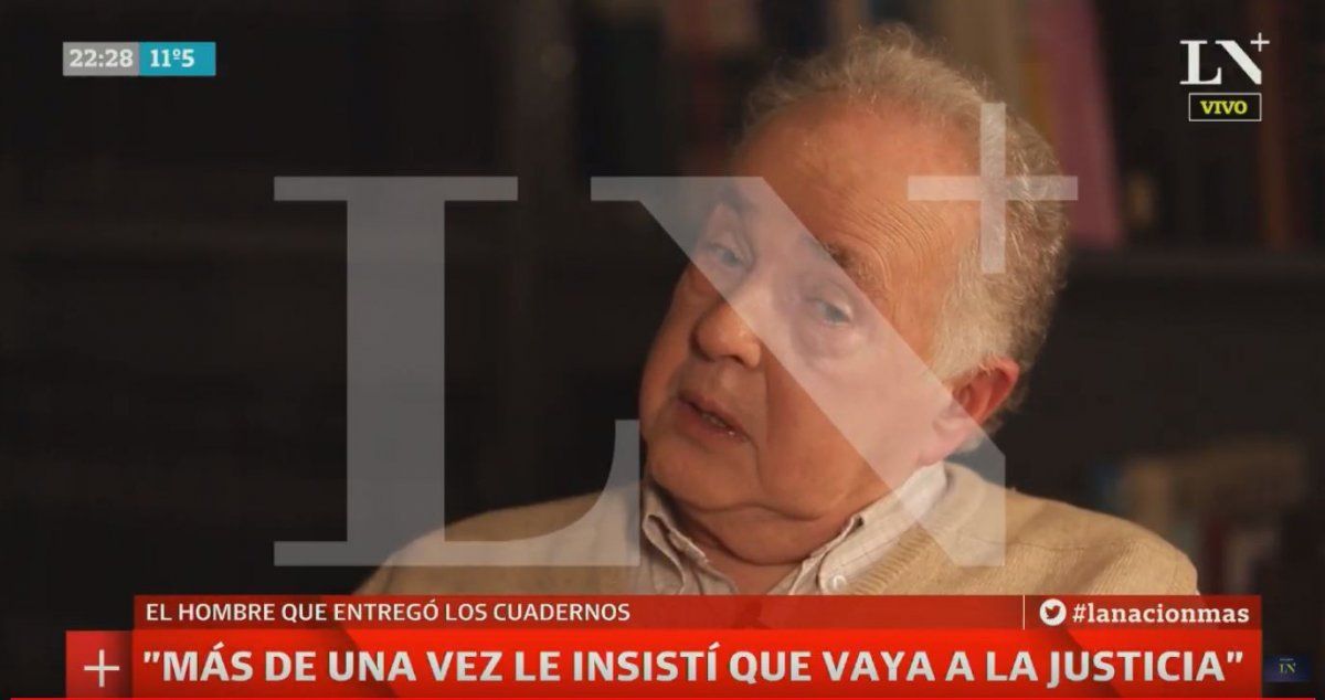 El amigo de Centeno que entregó los cuadernos contó la historia: Me los dio por confianza