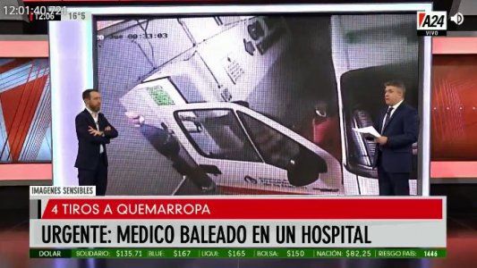Río Negro: médico fue brutalmente baleado en el Hospital de Campo Grande