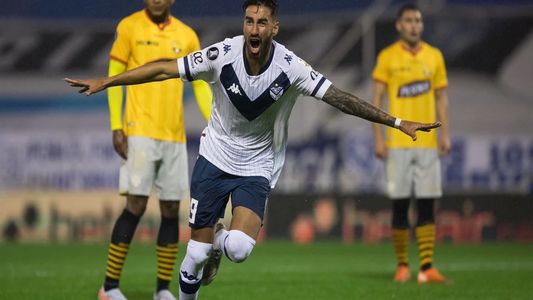 Copa Libertadores: Vélez venció por la mínima a Barcelona