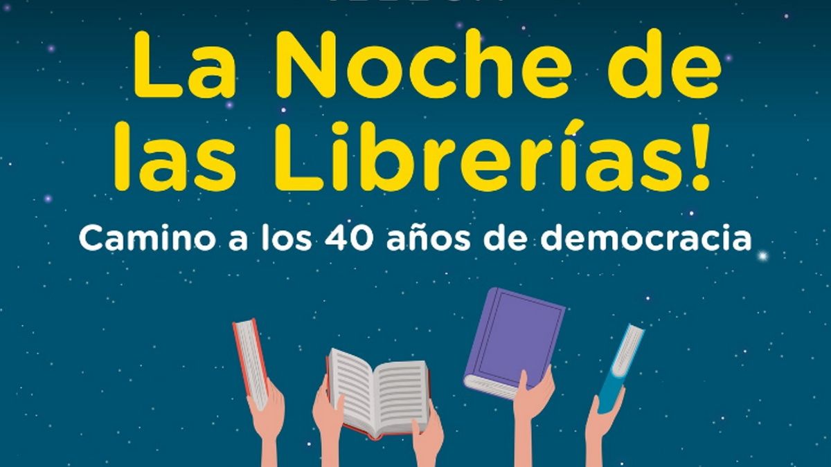 La Noche de las Librerías se suspendió debido a las lluvias (Foto: BACultura).