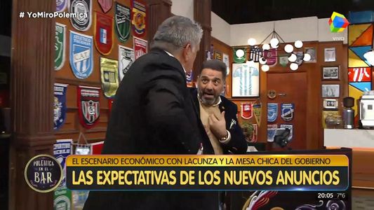 Ventura se paró y casi se va del estudio por culpa de Pablo Duggan