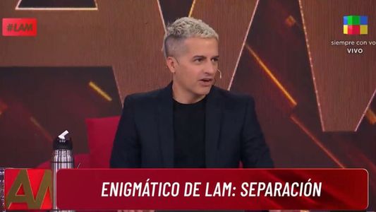 Ángel de Brito anunció la separación de una famosa periodista: Está muy triste