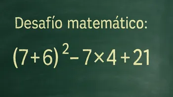 Desafío matemático: pocos logran resolverlo antes de los 10 segundos