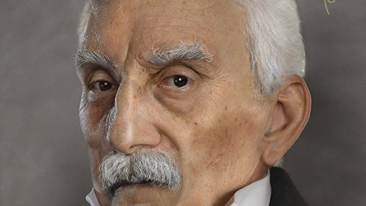 Jos&eacute; de San Mart&iacute;n humanizado en un retrato.&nbsp;