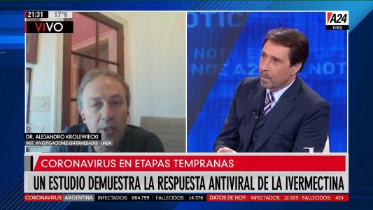 Un estudio demostró que la ivermectina produce la eliminación más rápida y profunda del coronavirus