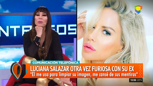 Luli Salazar, enfurecida con Martín Redrado: Hay cosas que no puedo contar