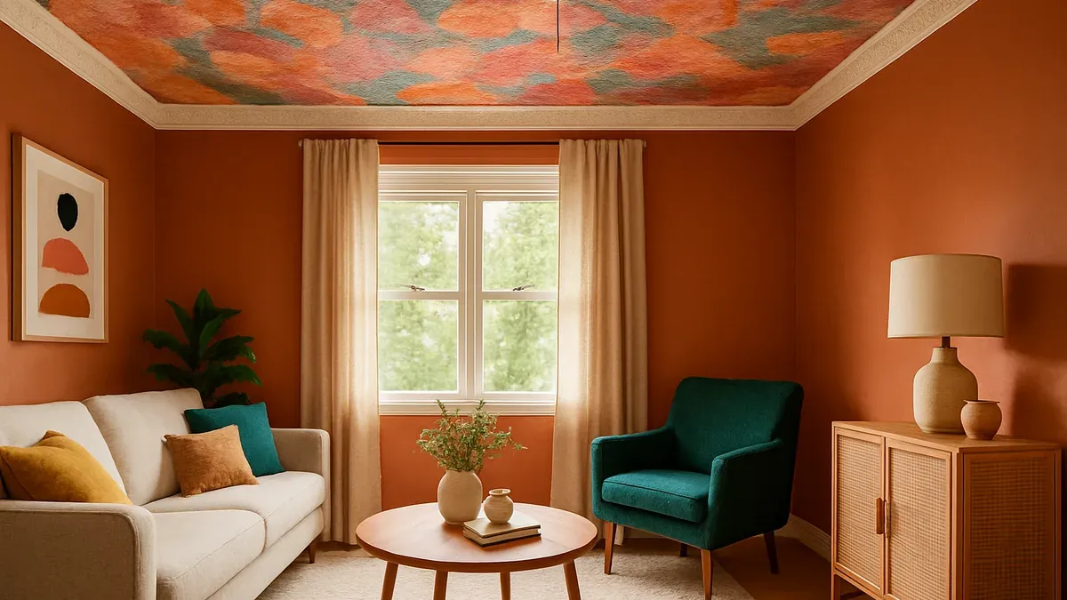El techo blanco pierde lugar: la tendencia deco que suma color