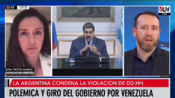 La ex embajadora venezolana en Argentina tras la aprobación de la resolución en la ONU: Estamos muy agradecidos