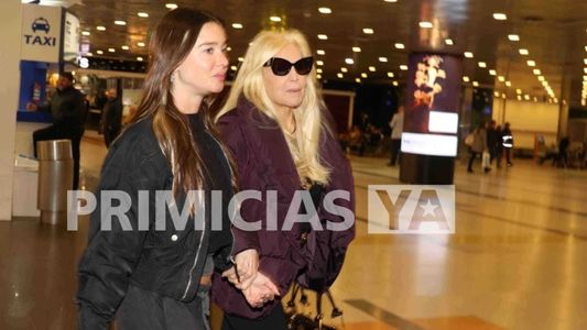 Las fotos de Susana Giménez y su nieta Lucía Celasco rumbo a la Copa América 2024