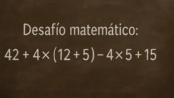 Desafío Matemático: el desafío está en una decisión clave
