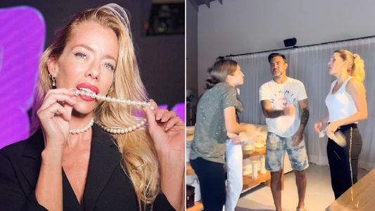 Picante respuesta de Nicole Neumann a Mica Viciconte tras el violento challenge con sus hijas