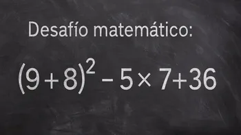 Desafío matemático: una mente brillante lo resuelve en menos de 10 segundos