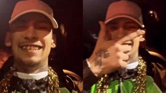 El video del tierno reencuentro de L-Gante con su hija Jamaica  tras salir de la cárcel