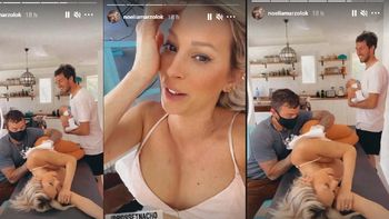 Noelia Marzol se tatuó las iniciales de Donatello y Ramiro Arias