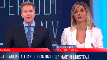 Alejandro Fantino y Débora Plager estrenaron Living in América: Ojalá sea por muchos años
