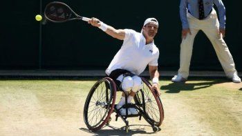 Wimbledon: Gustavo Fernández perdió en la final de tenis adaptado