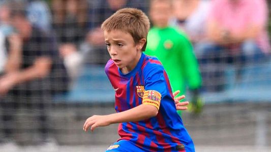 La joya argentina de 9 años que juega en el Barcelona y observa la Selección: Ya notifiqué a AFA para que no nos lo quiten