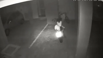 Terror: captaron a una moto moviéndose sola