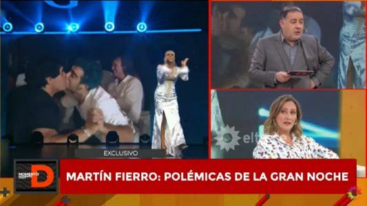 Carmela Bárbaro habló del homenaje de Gerardo Rozín en los Martín Fierro