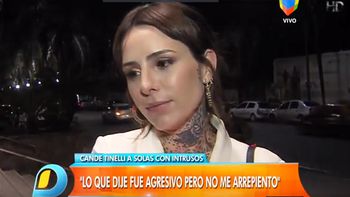 Candelaria Tinelli: Soy impulsiva, por ahí fue mucha la agresión