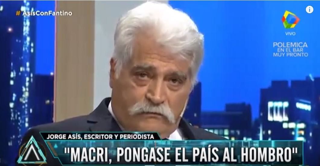 Más leña al fuego: Asís le pidió a Macri ponerse el país al hombro para no ponérselo de sombrero