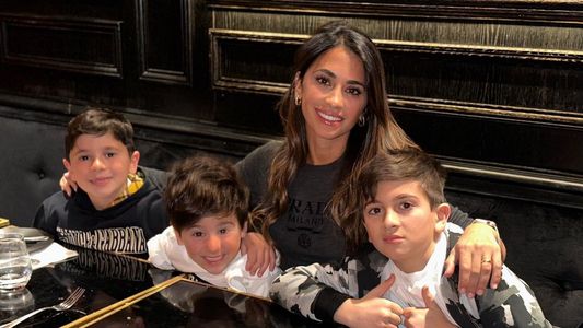 Antonela Roccuzzo y una reacción muy especial con su hijo mayor, Thiago Messi
