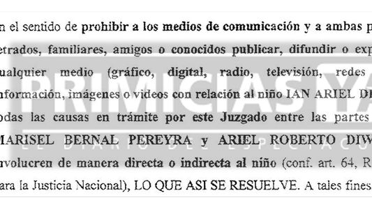 Los programas de televisión no podrán hablar más del caso Diwan – Bernal